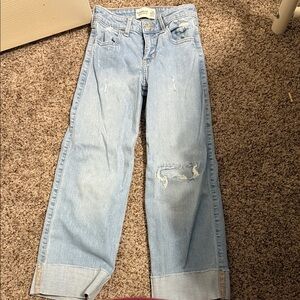Abercrombie Kids Light Blue Boyfriend Jeans